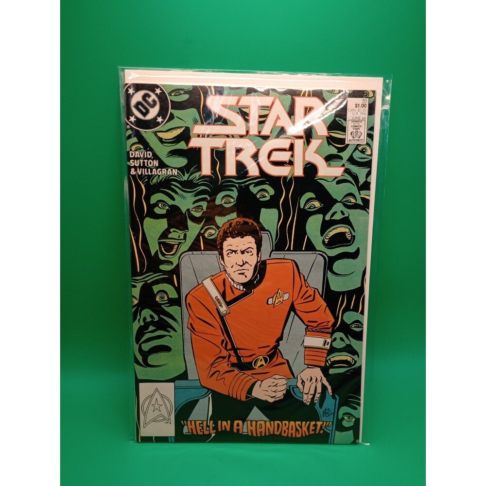 Star Trek Dc Comic Book Hell In A Handbasket By David Sutton & Villagran
